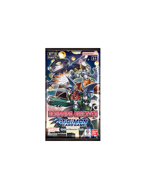Sobre Digimon TCG: Beginning Observer (BT16) 