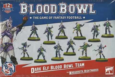 Blood Bowl: Dark Elf Team 