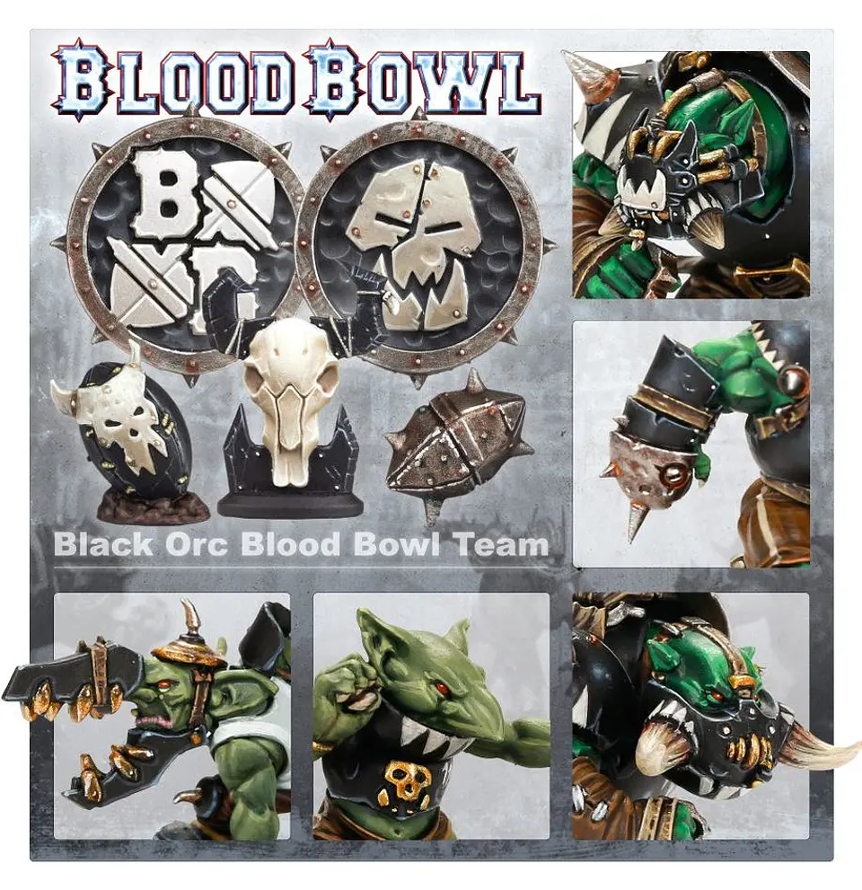 Blood Bowl: Black Orc Team  8