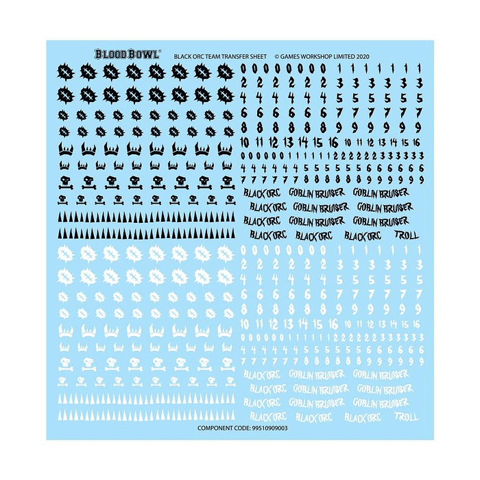 Blood Bowl: Black Orc Team  9