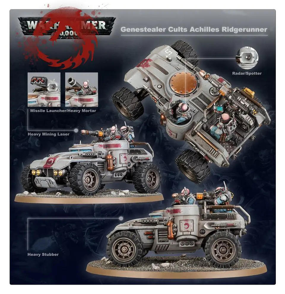 Genestealer Cults: Achilles Ridgerunner  3
