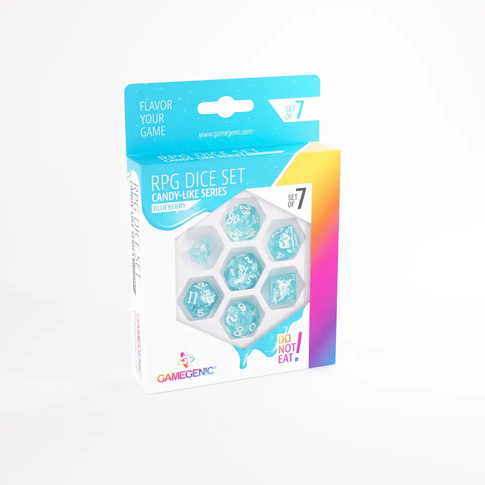 GG: Blueberry RPG Dice Set (7pcs)  1