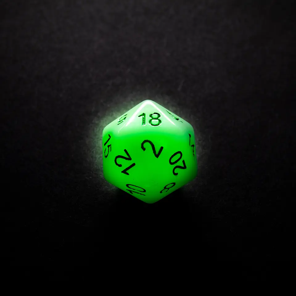 GG: Toxic Stones RPG Dice Set (7 pcs)  3