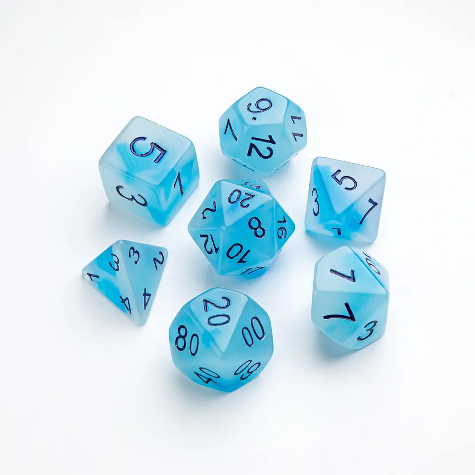 GG: Icy Crumbs RPG Dice Set (7 pcs)  3
