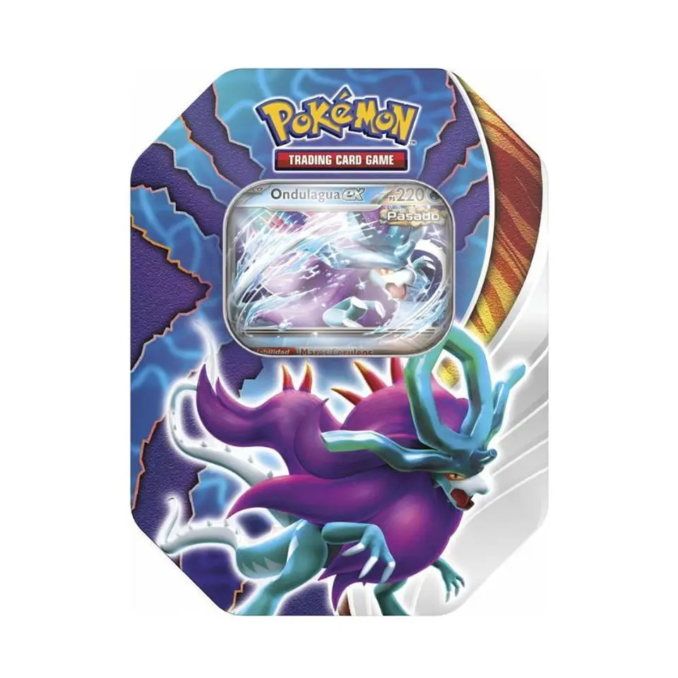 Pokémon TCG: Paradox Clash Tin - Ondulagua Ex (Español)  1