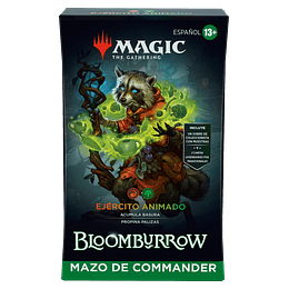 Mazo Commander Bloomburrow - Ejército Animado (Español) 