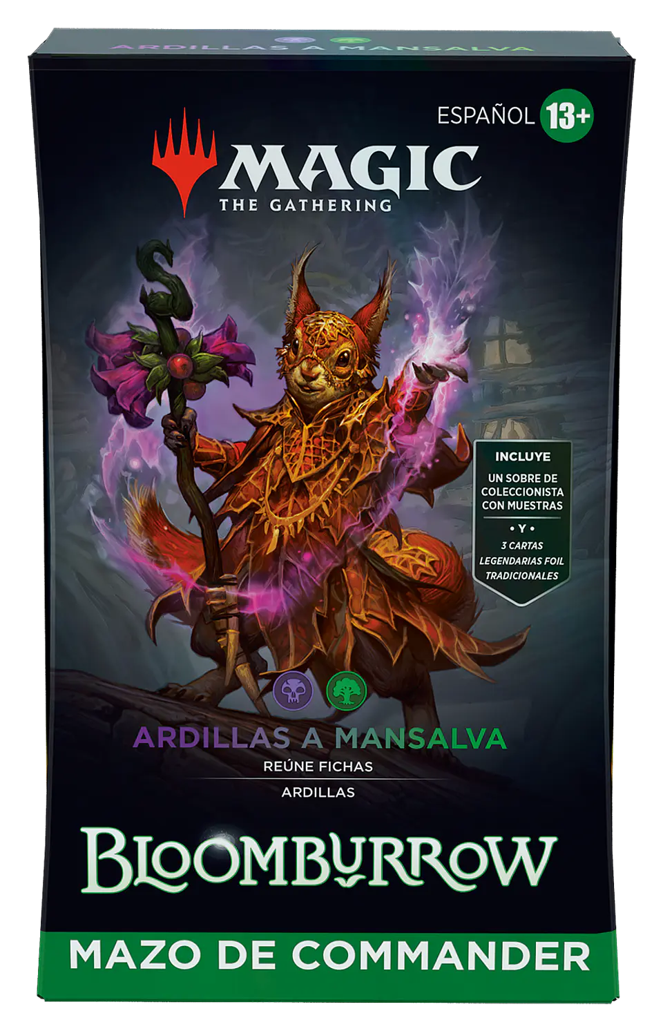 Mazo Commander Bloomburrow - Ardillas a Mansalva (Español)  1