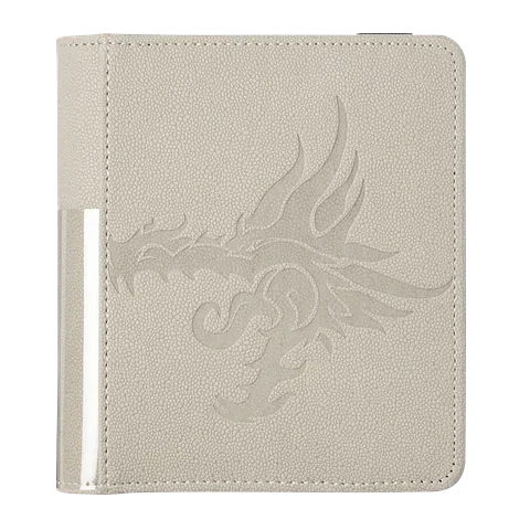 Carpeta Dragon Shield - Card Codex Portafolio 80 - Ashen White 