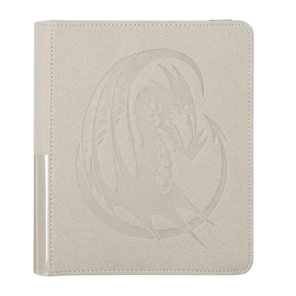 Carpeta Dragon Shield - Card Codex Portafolio 160 - Ashen White  1