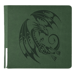 Carpeta Dragon Shield - Forest Green 24 Bolsillos (576)