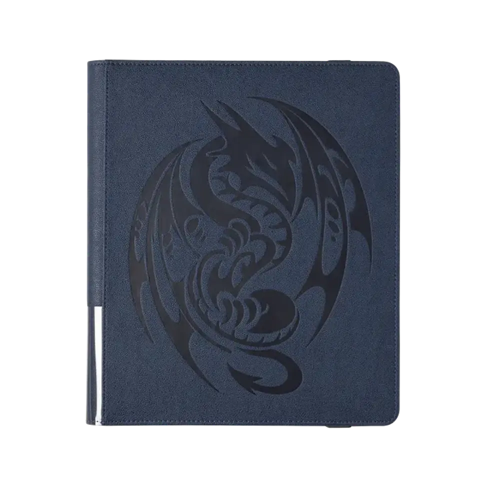 Carpeta Dragon Shield - Midnight Blue 18 Bolsillos (360) 1