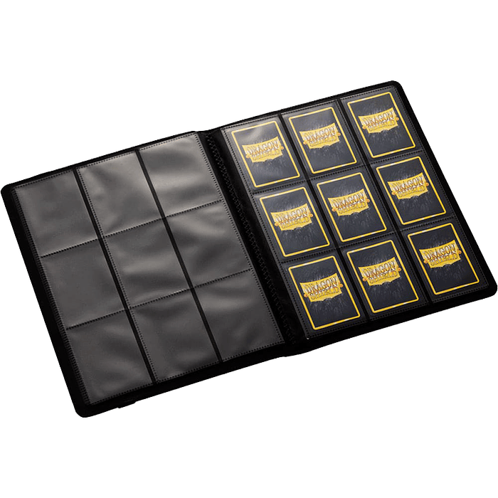 Carpeta Dragon Shield - Midnight Blue 18 Bolsillos (360) 3