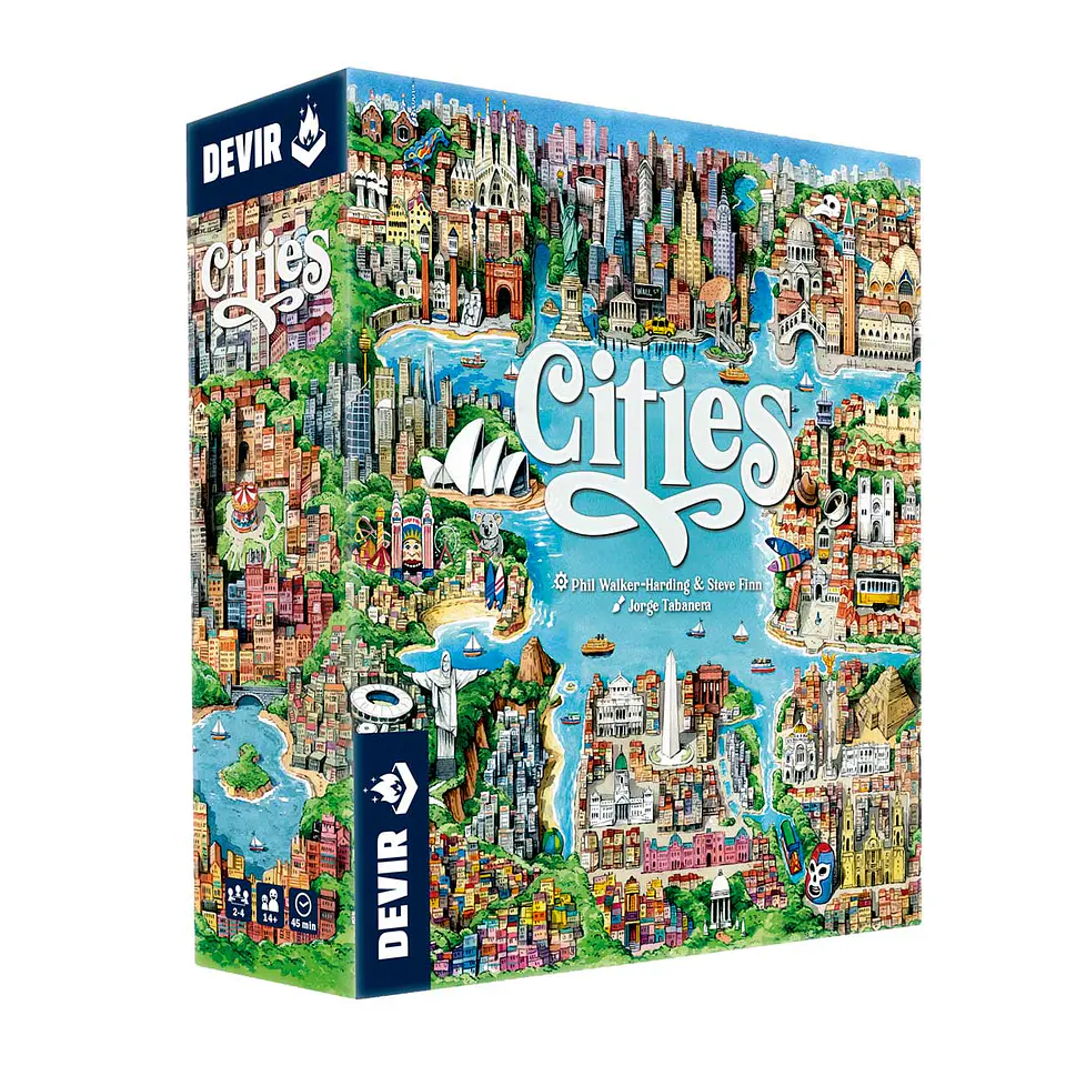 Cities - Juego de Mesa Devir 1