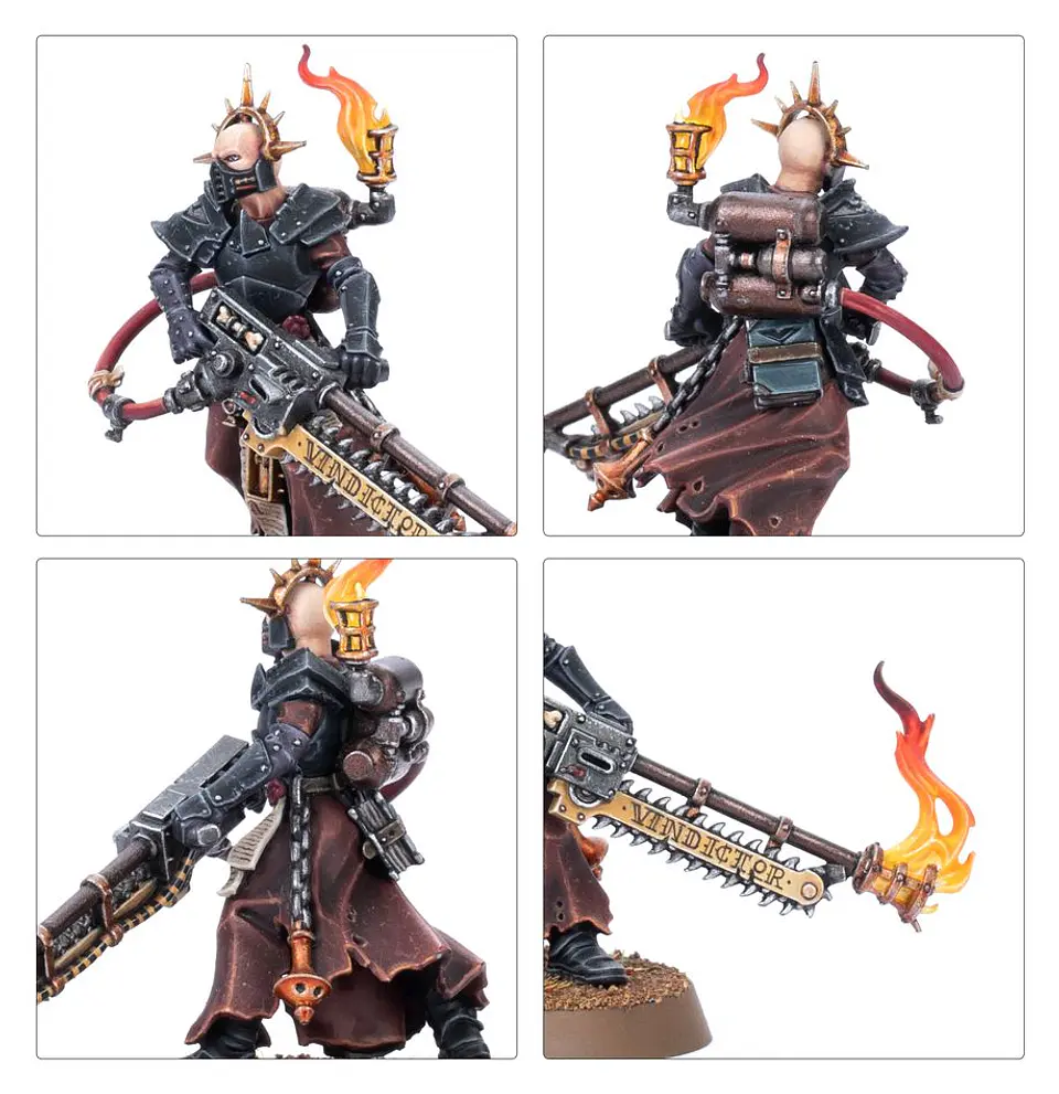 Adepta Sororitas: Ministorum Priest - With Vindictor  3