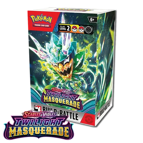 Scarlet & Violet: Twilight Masquerade - Build & Battle Box (Inglés) 