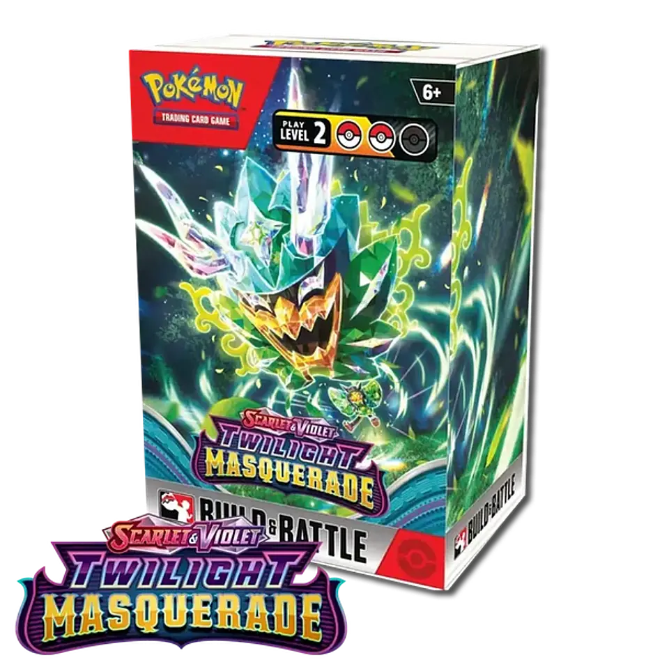 Scarlet & Violet: Twilight Masquerade - Build & Battle Box (Inglés)  1
