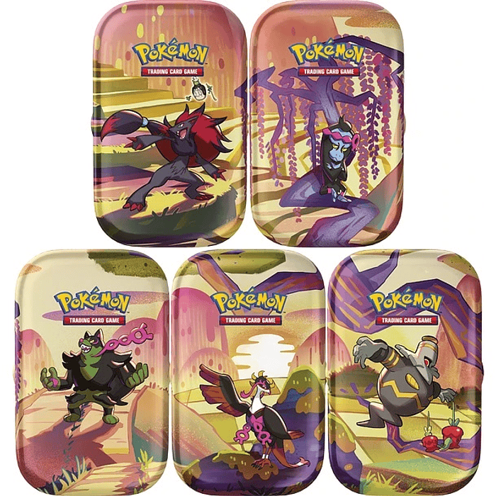 Pokemon TCG Escarlata y Violeta: Fábula Sombría - Mini Tin 