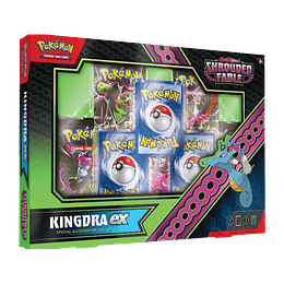 Pokemon TCG Escarlata y Púrpura: Fábula Sombría - Kingdra Ex 