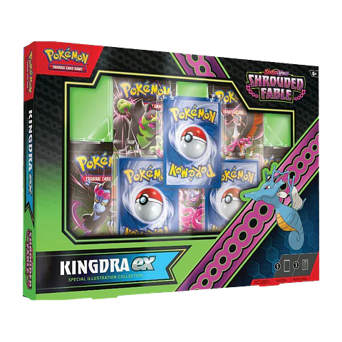 Pokemon TCG Escarlata y Púrpura: Fábula Sombría - Kingdra Ex 