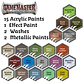 Set de pinturas Wilderness Adventures (20 pinturas + pincel + mini)  - Thumbnail 4