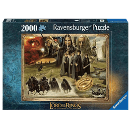 Puzzle: Lord of the Rings - Fellowship of Ring (2000 piezas) 