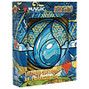 Pin: MTG Stained Glass - Island, Limited Edition AR Pin  1