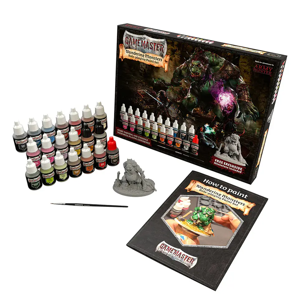 Set de pinturas Wandering Monsters (20 pinturas + pincel+ mini)  3