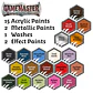 Set de pinturas Wandering Monsters (20 pinturas + pincel+ mini)  - Miniatura 4