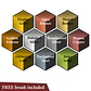 Set de pinturas Speedpaint Metallics 2.0 (10 pinturas + 1 pincel)  - Thumbnail 3