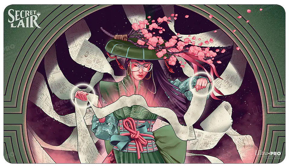 Playmat: MTG - Artist Series Jack Hughes - Azami, Lady of Scrolls  1