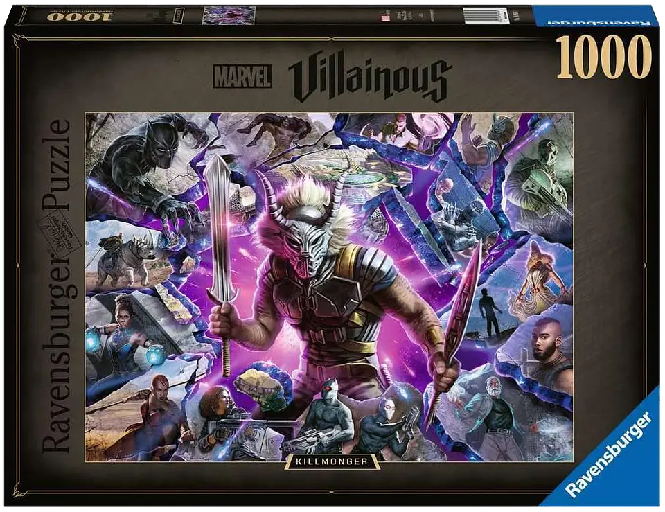 Puzzle: Marvel Villainous - Killmonger (1000 piezas)  1