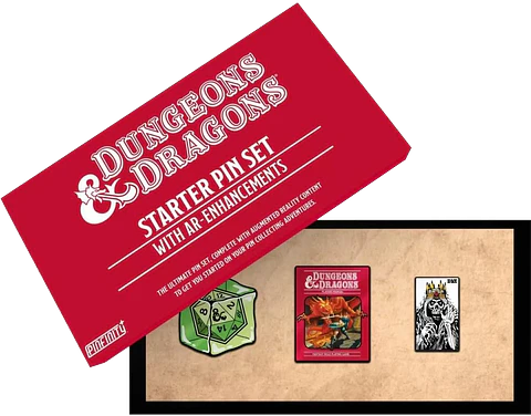 Pin: D&D- D&D Starter, AR Pin Set 