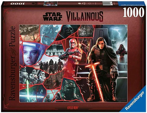 Puzzle: Star Wars Villainous - Kylo Ren (1000 piezas) 