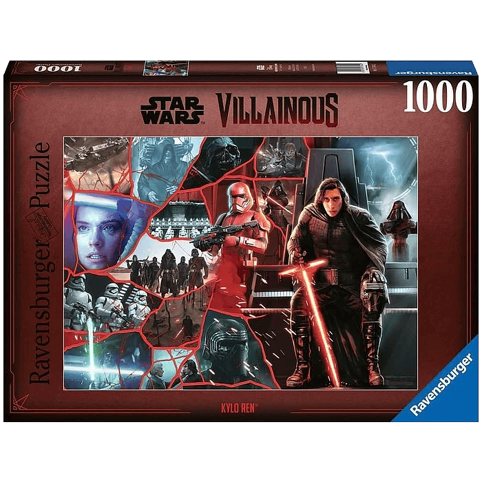 Puzzle: Star Wars Villainous - Kylo Ren (1000 piezas) 