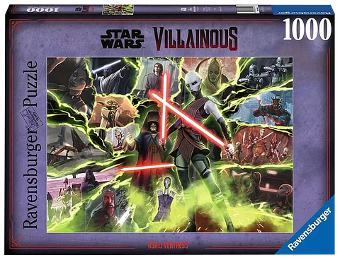 Puzzle: Star Wars Villainous - Asajj Ventress (1000 piezas) 