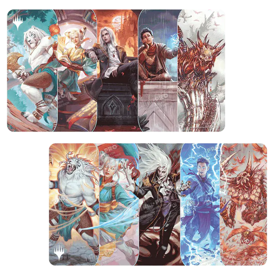 Playmat: MTG Double Sided - MH3 Planeswalker Collage  1