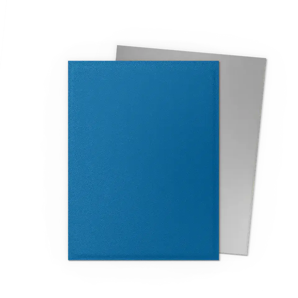 Protectores Dragon Shield Matte Dual - Blue/Silver (x100)  3