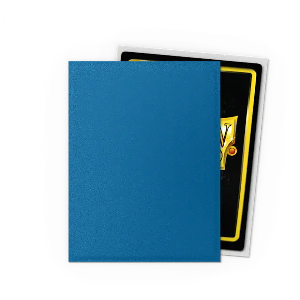 Protectores Dragon Shield Matte Dual - Blue/Silver (x100)  2