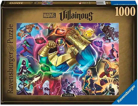 Puzzle: Marvel Villainous - Thanos (1000 piezas) 