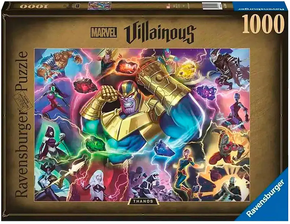 Puzzle: Marvel Villainous - Thanos (1000 piezas)  1