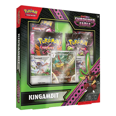 Pokemon TCG Scarlet & Violet: Shrouded Fable - Kingambit Illustration Collection 