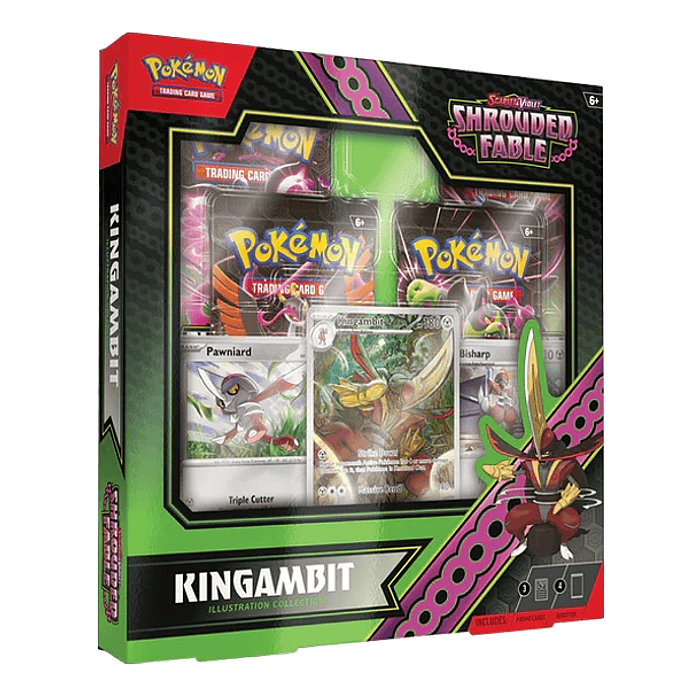 Pokemon TCG Scarlet & Violet: Shrouded Fable - Kingambit Illustration Collection 