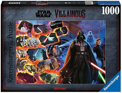 Puzzle: Star Wars Villainous - Darth Vader (1000 piezas) 