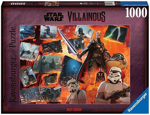 Puzzle: Star Wars Villainous - Moff Gideon (1000 piezas) 