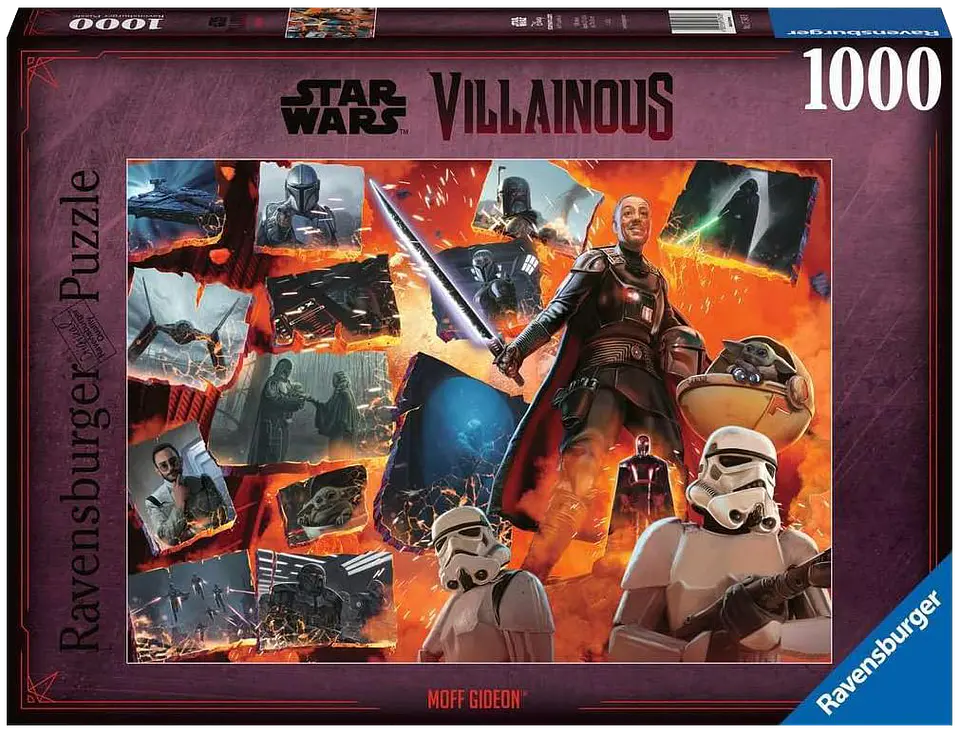 Puzzle: Star Wars Villainous - Moff Gideon (1000 piezas)  1