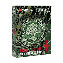 Pin: MTG Phyrexia All Will Be One - Infect Forest Mana AR Pin