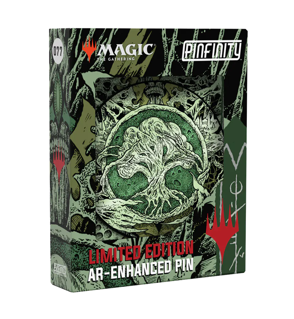 Pin: MTG Phyrexia All Will Be One - Infect Forest Mana AR Pin 1