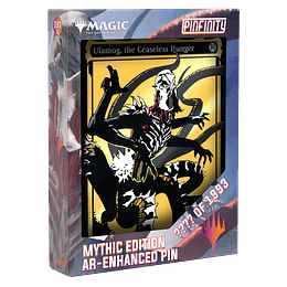 Pin: MTG Serialized Ulamog, Card Style AR Pin