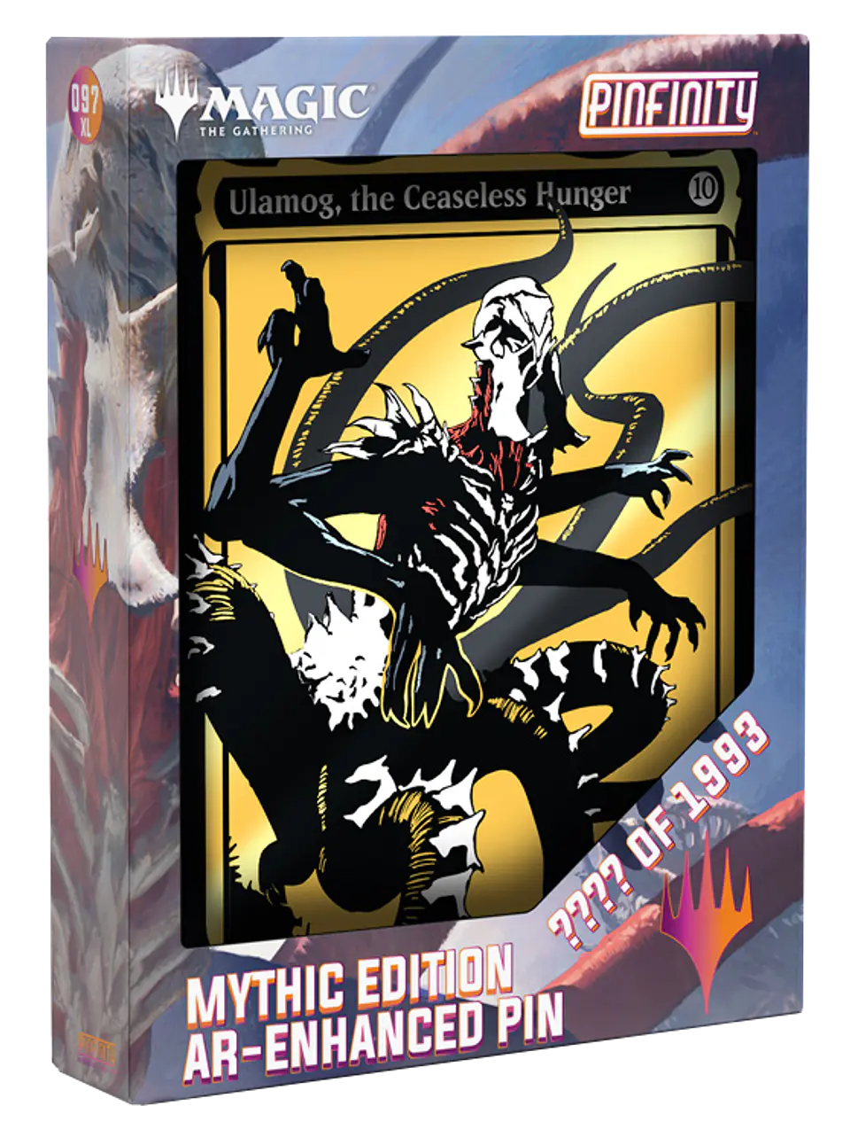 Pin: MTG Serialized Ulamog, Card Style AR Pin 1
