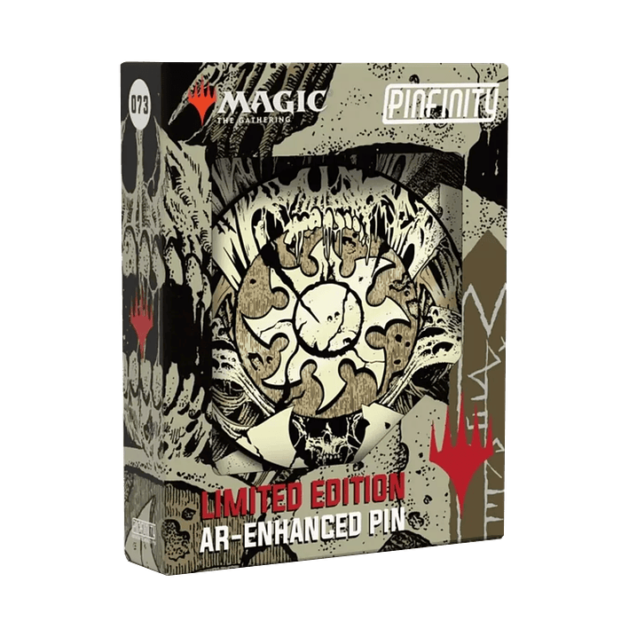 Pin: MTG Phyrexia All Will Be One - Infect Plains Mana AR Pin 